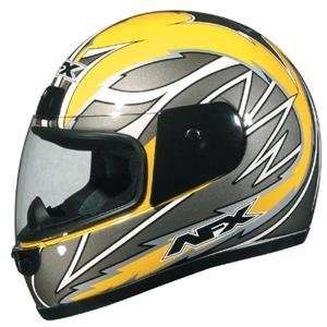  AFX Youth FX 10Y Solid Helmet   Small/Yellow Multi 