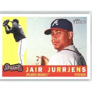  Jair Jurrjens / Detroit Tigers   2009 Topps Heritage Card 