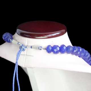 BEST QUALITY STRIKING 827.00 CARAT NATURAL FACETED BLUE SAPPHIRE BEADS 