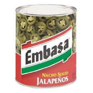 Embasa Nacho Sliced Jalapenos, 26 oz.  Grocery & Gourmet 