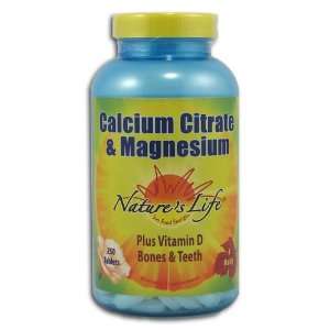   Life Calcium Citrate & Magnesium  Grocery & Gourmet Food