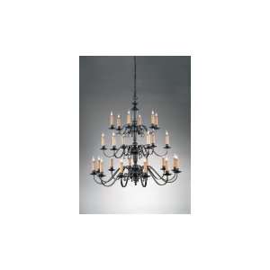 Holtkotter 2754AB Flat Arm (2700 Collection) 24 Light Large Foyer 