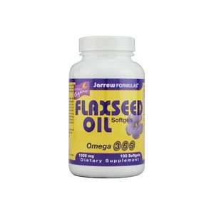  Jarrow Formulas Flaxseed Oil    1000 mg   100 Softgels 