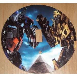  TRANSFORMERS #2 Light switch Cover 5 Inch Round (12.5 cms 