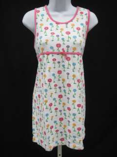 LILLY PULITZER Multicolored Floral Cotton Night Gown S  