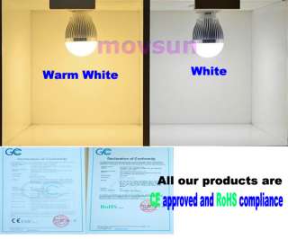 3W E27 GU10 MR16 (12V) LED Warm & White Spot Light Spotlight Warranty 