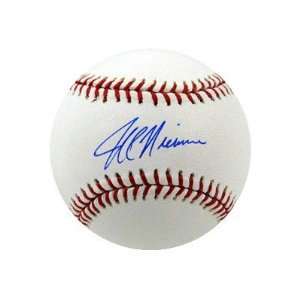  Jeff Niemann Signed Baseball   OML