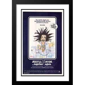 com Jekyll & Hyde Together Again 32x45 Framed and Double Matted Movie 