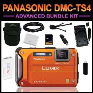  Panasonic Lumix DMC TS4 12.1 MP Digital Camera 32GB 