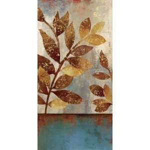  Bronze Leaves II   Poster by Asia Jensen (12x24)