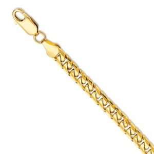    14k Solid Yellow Gold 5.8mm Miami Cuban Curb Chain 22 Jewelry
