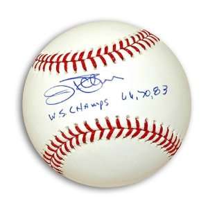 Jim Palmer Autographed/Hand Signed MLB Baseball Inscribed 