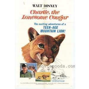Charlie the Lonesome Cougar (1967) 27 x 40 Movie Poster Style A 
