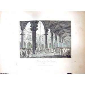    1803 INTERIOR ROYAL EXCHANGE BUILDING LONDON