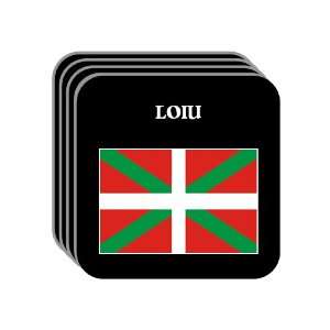  Basque Country   LOIU Set of 4 Mini Mousepad Coasters 