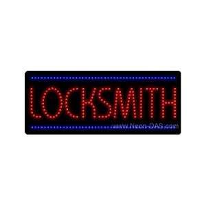  Locksmith Outdoor LED Sign 13 x 32