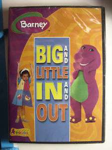 Barney and Friends Big Little In and Out Brand NEW DVD  