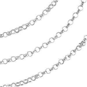 Sterling Silver 18 ROLO Chain 1.5mm Spring Catch ~NEW  