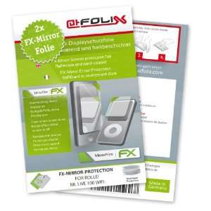 com 2 x atFoliX FX Mirror Stylish screen protector for Rollei ML Live 