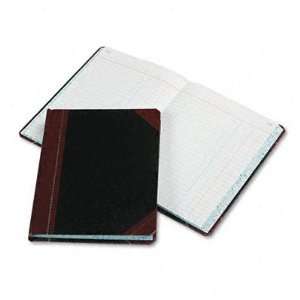  442662 Record/Account Book Journal Rule Black/Red 300 Case 