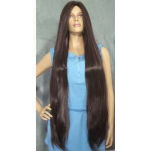  Length Lady GODIVA Wig #4 DARK BROWN by MONA LISA 