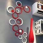 New Fashion Decor 5 Circles Ring Indoor 3D
