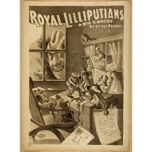  Poster Royal Lilliputians a big comedy by little people 
