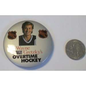  Nhl Vintage Button La Kings Wayne Gretzky 