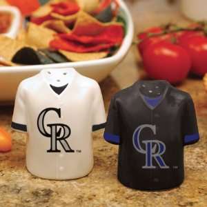  Colorado Rockies Gameday Ceramic Salt & Pepper Shakers 
