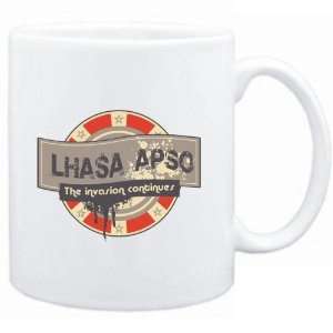 Mug White  Lhasa Apso THE INVASION CONTINUES  Dogs  