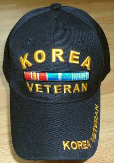 KOREA KOREAN WAR VET VETERAN BASEBALL BALL CAP HAT OS  