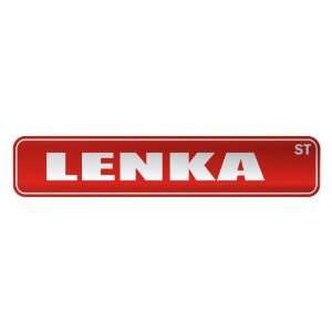   LENKA ST  STREET SIGN NAME