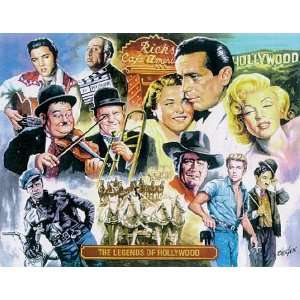  THE LEGENDS OF HOLLYWOOD   Poster