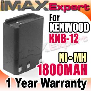 KNB 12 KNB 12A Battery for KENWOOD TK250 TK350 TK353  