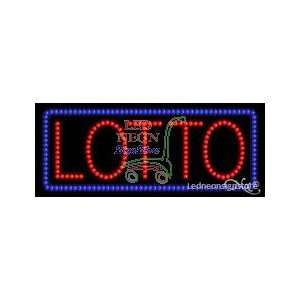  Lotto LED Business Sign 11 Tall x 27 Wide x 1 Deep 