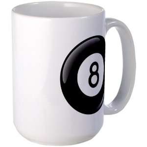  Large Mug Coffee Drink Cup 8 Ball Pool Billiards 