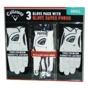 Glove Pack 2 Tour Premium Cabretta Leather and 1 Synthetic Leather 