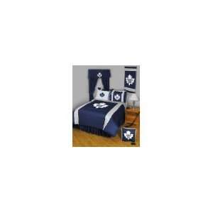  Toronto Maple Leafs Sidelines Bedding Set twin includes 