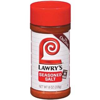 Lawrys Seasoned Salt, 16 oz * Economy Size  Grocery 