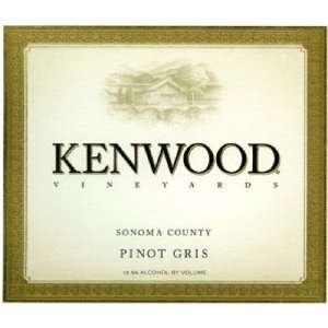  2009 Kenwood Sonoma Pinot Gris 750ml Grocery & Gourmet 