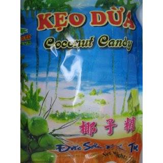 COCONUT Candy (Keo Dua)   Soft Chew Coconut Candy, 7 oz