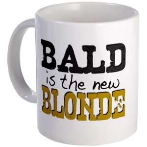  Bald is the new Blonde Funny Mug by  Kitchen 