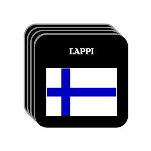  Finland   LAPPI Set of 4 Mini Mousepad Coasters 