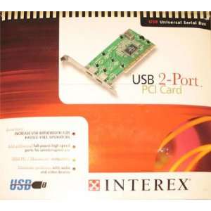  USB adapter   PCI   USB   2 ports