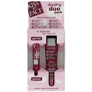 Kiss My Face S.O.S. Dazzling Duo Garnet   2 CT, 3 pack