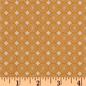  44 Wide Kitchy Kitchen Wedge Geo Orange Fabric By The 