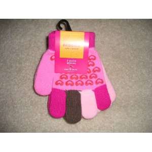   Sonoma Life Style Childrens knit gloves/girls mittens 