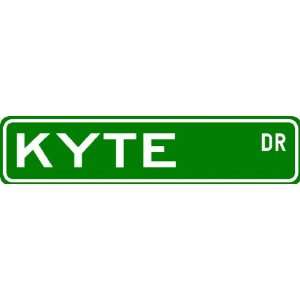  KYTE Street Sign ~ Personalized Family Lastname Sign 