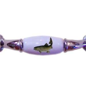  Rainbow Trout Fish CHROME DRAWER Pull Handle