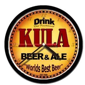  KULA beer and ale cerveza wall clock 